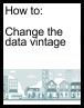How to change the data vintage